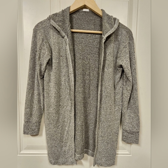 COPY - Melrose and market Heathered gray ultra soft hoodie Cardigan size M - Picture 1 of 5